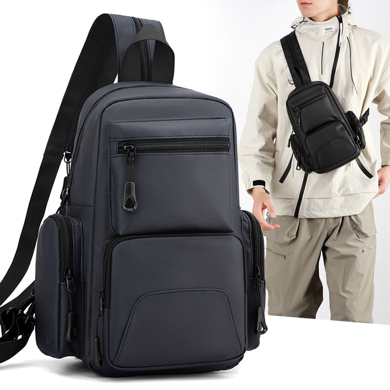 Men'S Fashion Bag - Новая мужская нагрудная сумка: повседневная, модная,