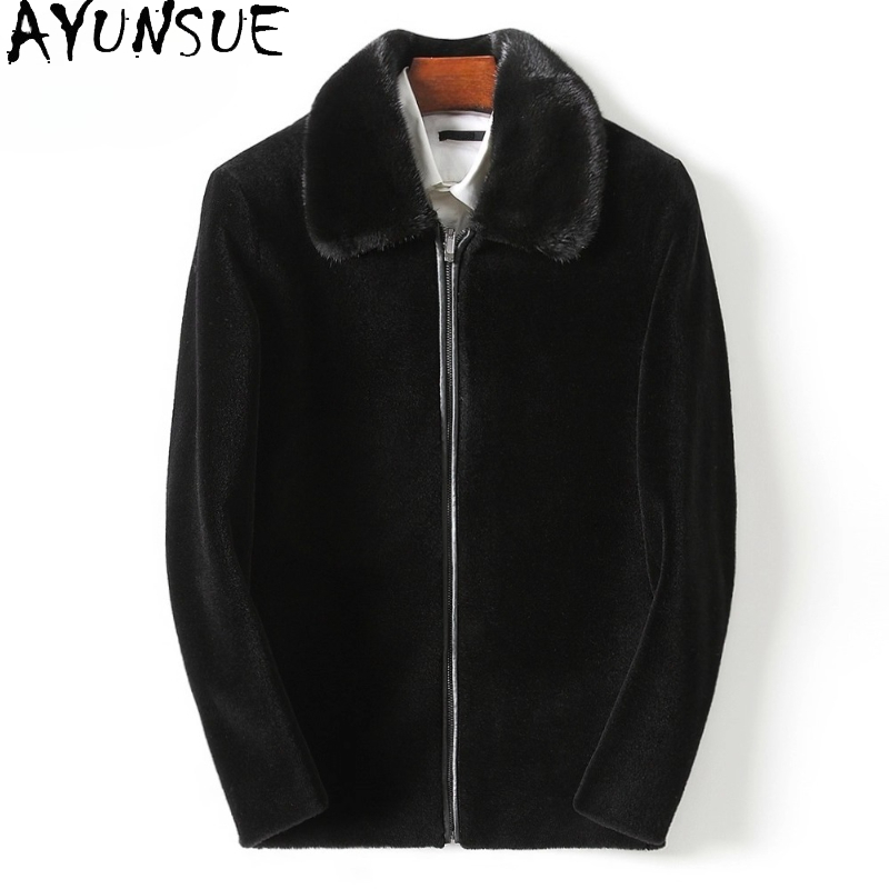 Men'S Fashion Zipper Jacket - AYUNSUE повседневное мужское пальто из 100%