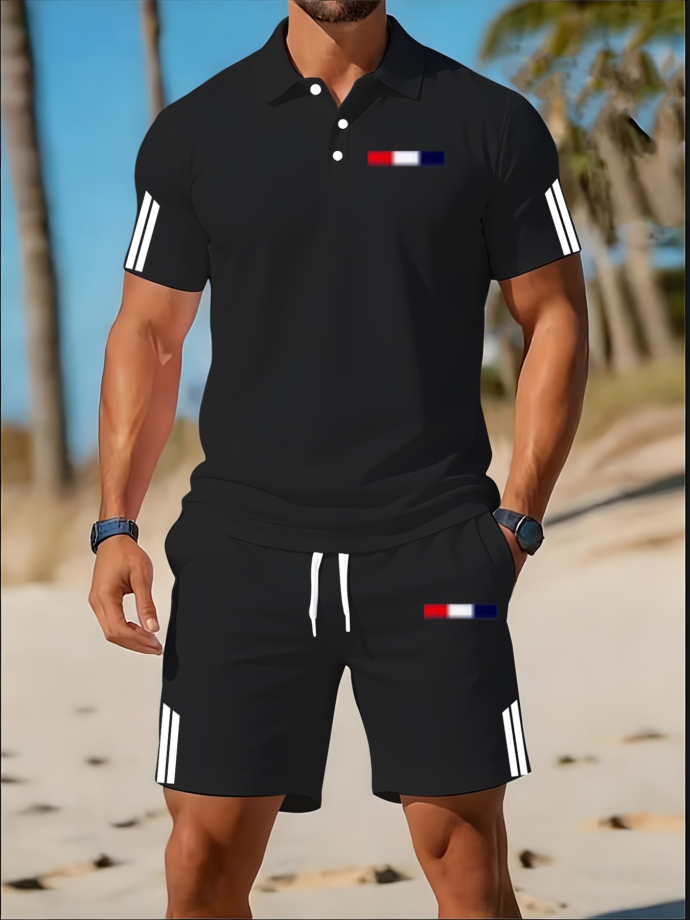 Men'S Fashion Polo - Летний мужской комплект поло 2026 года
