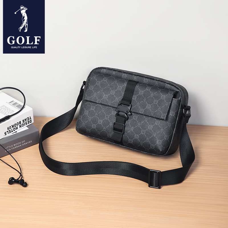 Mens Fashion Blog - Мужская сумка через плечо GOLF, большая