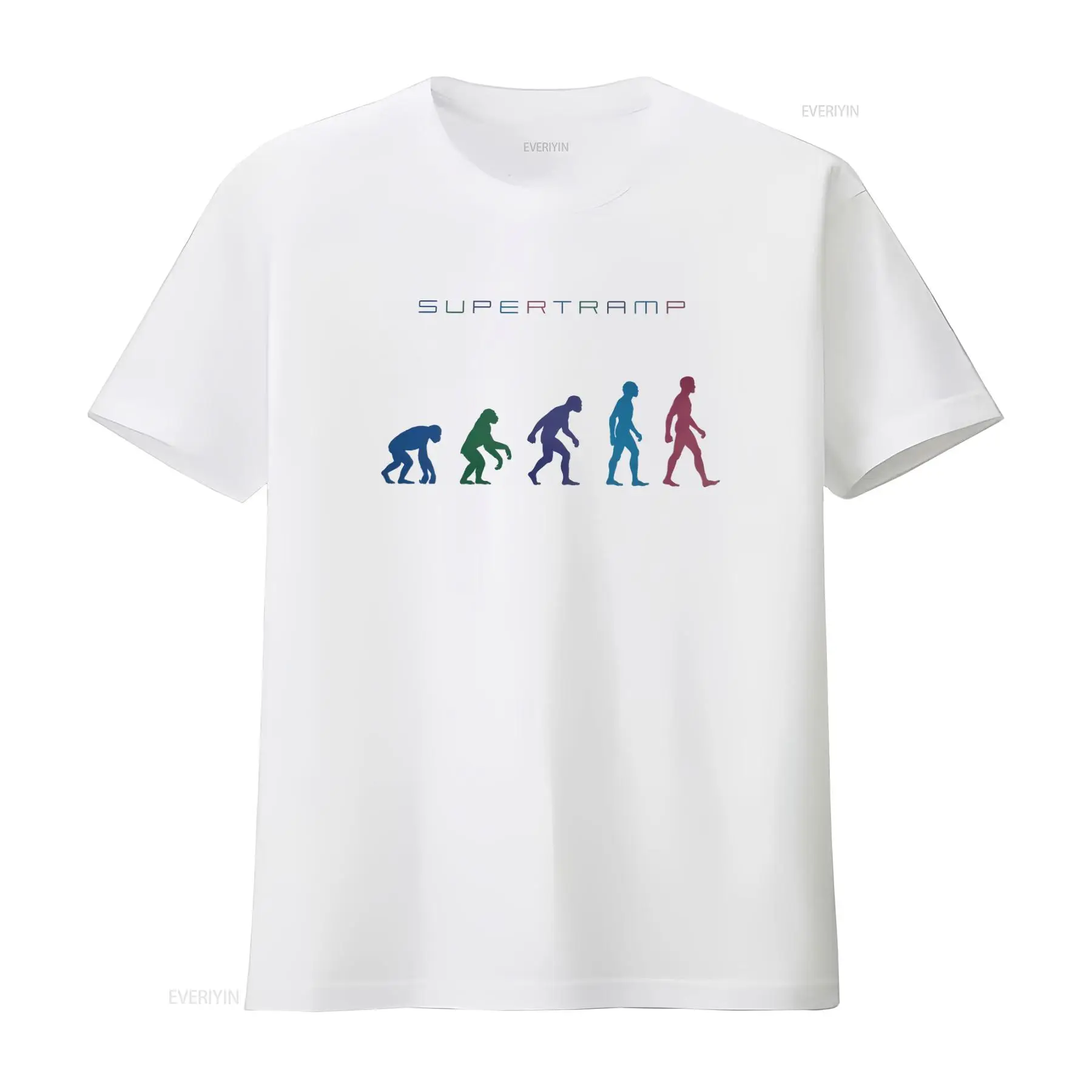 Men'S Fashion Evolution - Футболка Evolution Rock Music Supertramp в