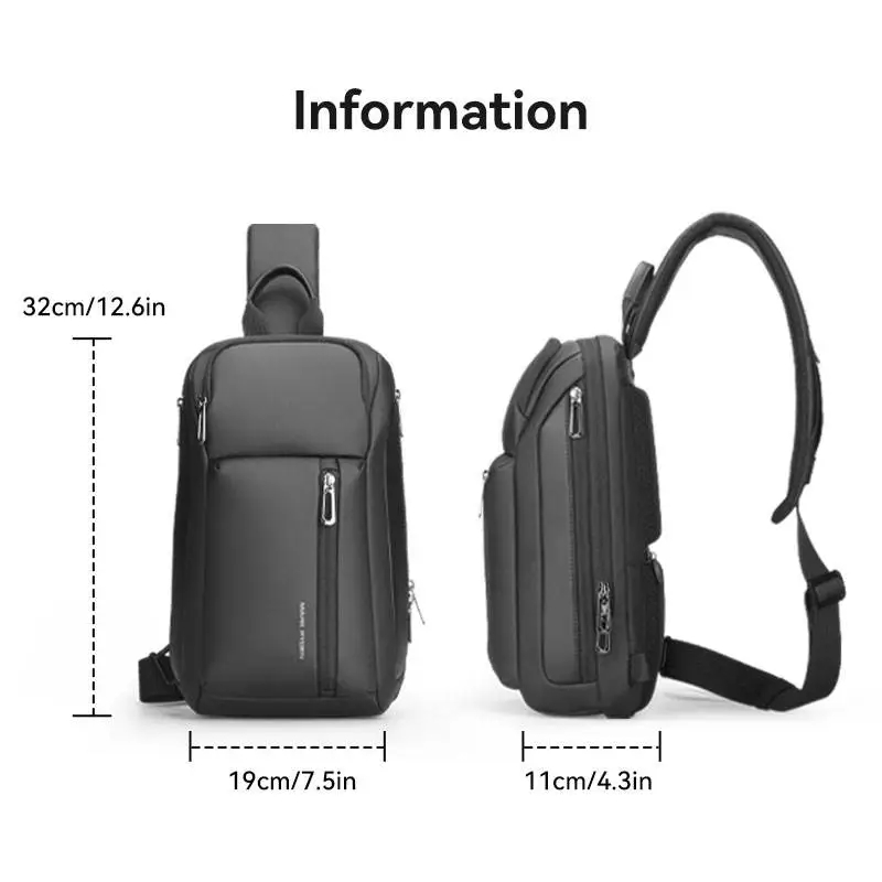 Многофункциональная нагрудная  – обзор и цена Men'S Fashion Bag