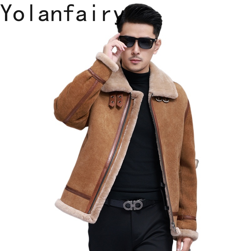 YOLANFAIRY Высококачественные  – обзор и цена Men'S Fashion Zipper Jacket