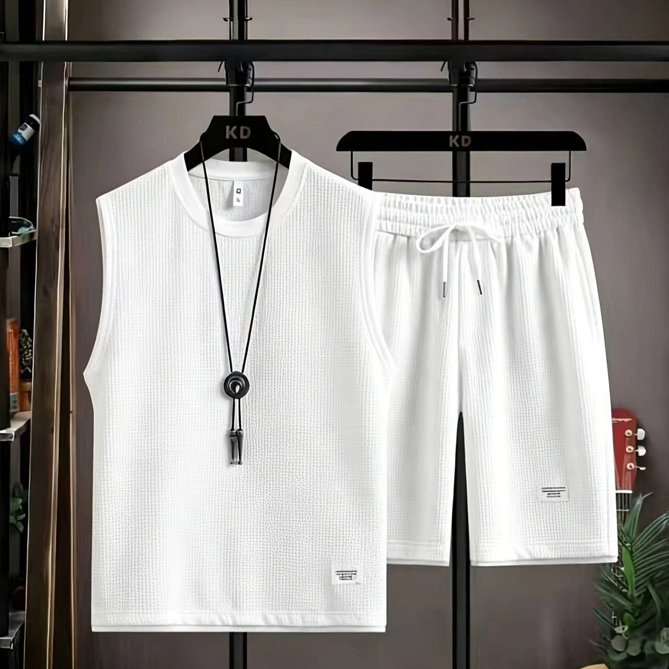 Летний мужской комплект: высок – обзор и цена Mens Fashion Vest