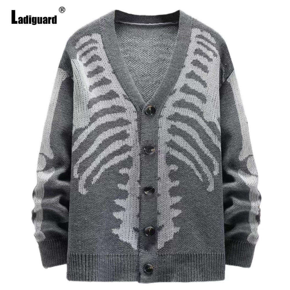 Мужской винтажный трикотажный  – обзор и цена Men'S Fashion V Neck Sweater