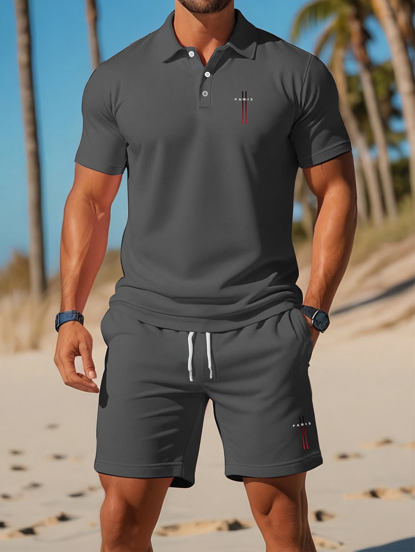 Летний мужской комплект поло 2 – обзор и цена Men'S Fashion Polo