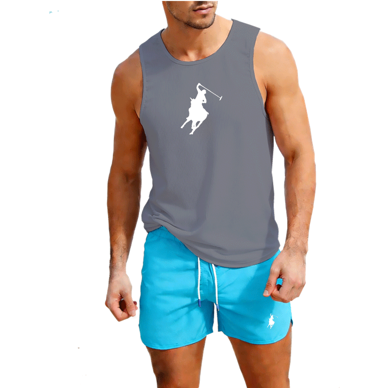 Мужской летний комплект из жил – обзор и цена Mens Fashion Vest
