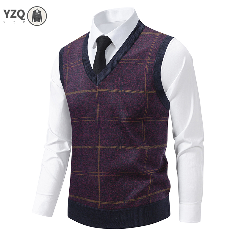 Мужской вязаный свитер с v-обр – обзор и цена Men'S Fashion V Neck Sweater