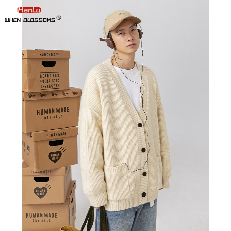 Кардиган мужской вязаный одноб – обзор и цена Men'S Fashion V Neck Sweater