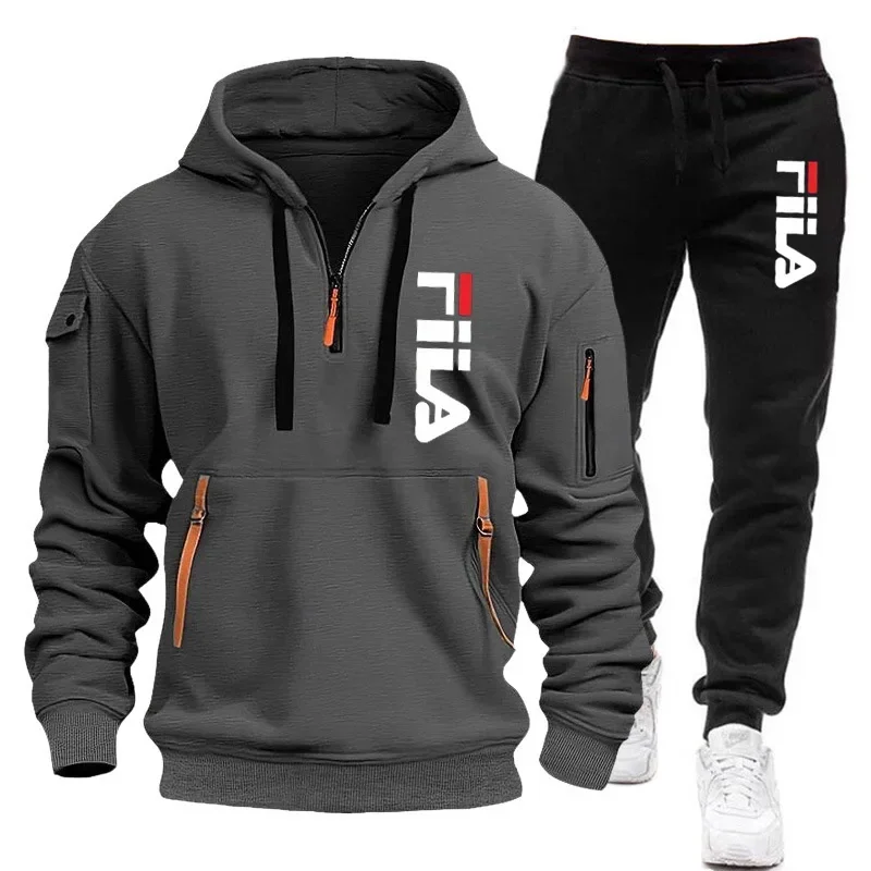 Новый мужской спортивный костю – обзор и цена Mens Fashion Zip Up