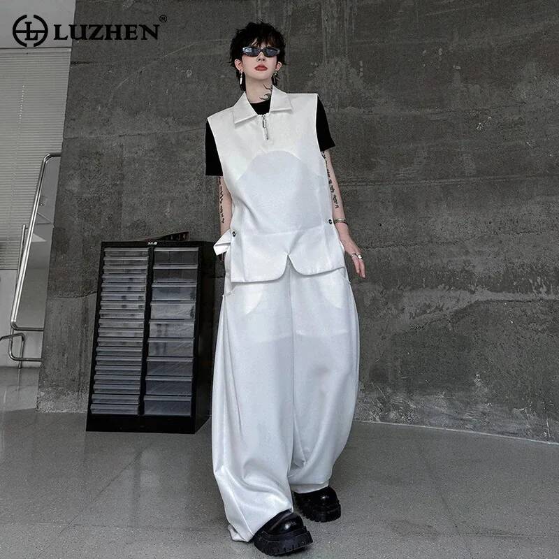 Жилет LUZHEN 2026, модный летн – обзор и цена Mens Fashion Vest