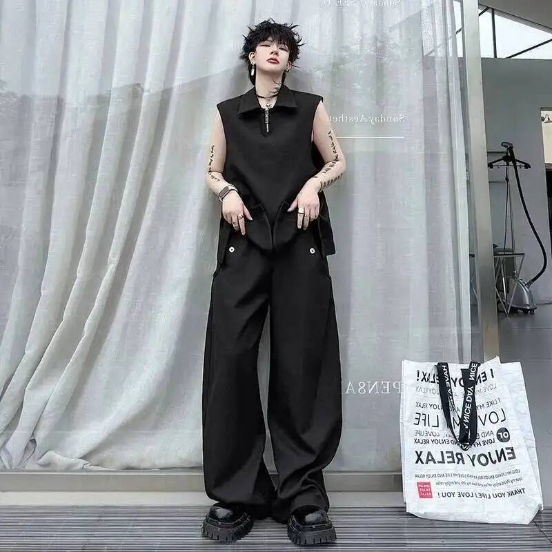 Жилет LUZHEN 2026, модный летн – обзор и цена Mens Fashion Vest