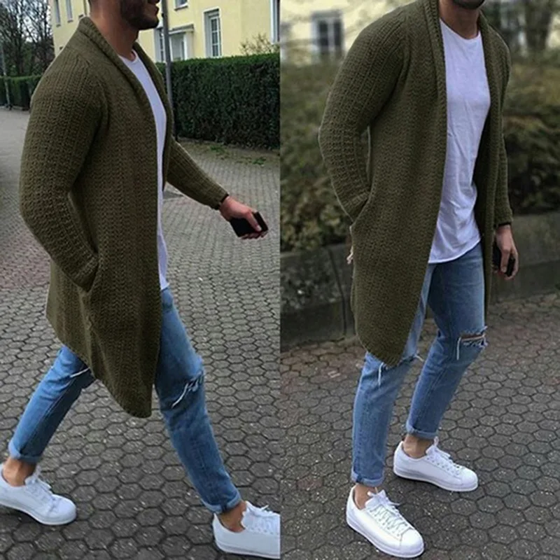 Весенне-осенние модные мужские – обзор и цена Men'S Fashion V Neck Sweater