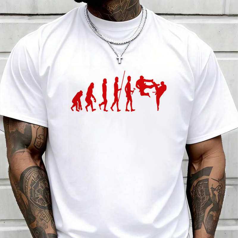 Мужская футболка с графическим – обзор и цена Men'S Fashion Evolution