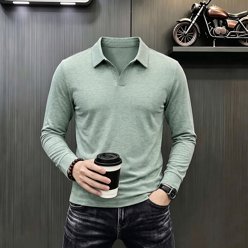 Мужская деловая повседневная ф – обзор и цена Men'S Fashion Polo