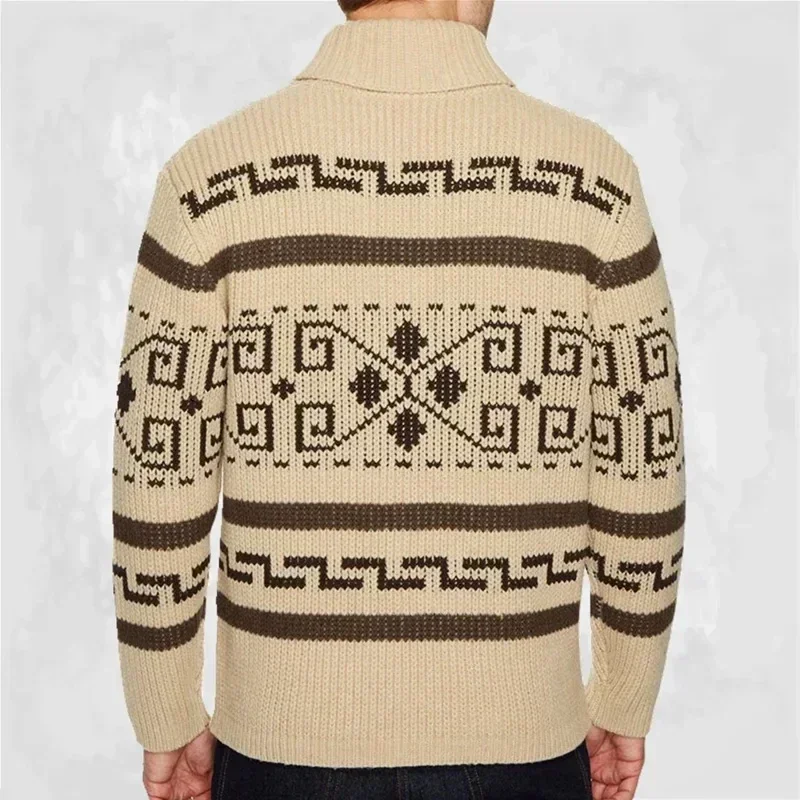 Мужской зимний свитер-кардиган – обзор и цена Men'S Fashion V Neck Sweater