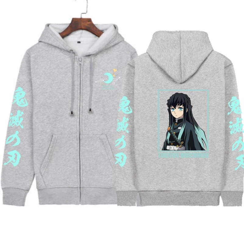 CyAnime Demon Slayer мужские т – обзор и цена Men'S Fashion Zipper Jacket