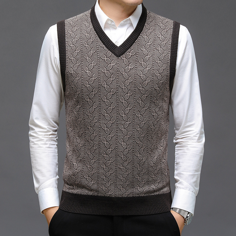 Мужской свитер BROWON, осенняя – обзор и цена Men'S Fashion V Neck Sweater