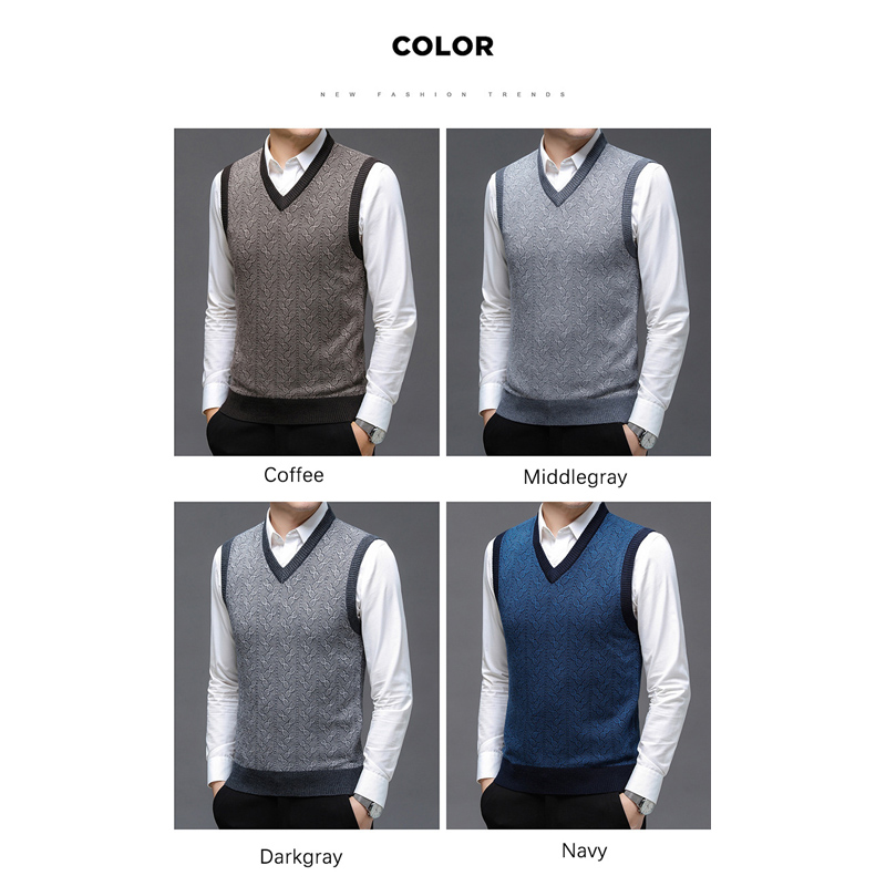 Мужской свитер BROWON, осенняя – обзор и цена Men'S Fashion V Neck Sweater