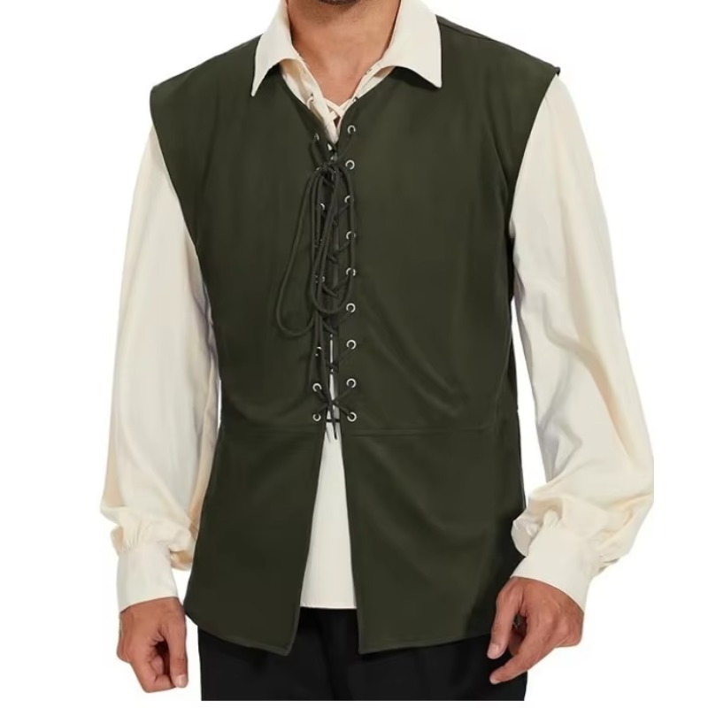 Мужской свободный замшевый жил – обзор и цена Mens Fashion Vest