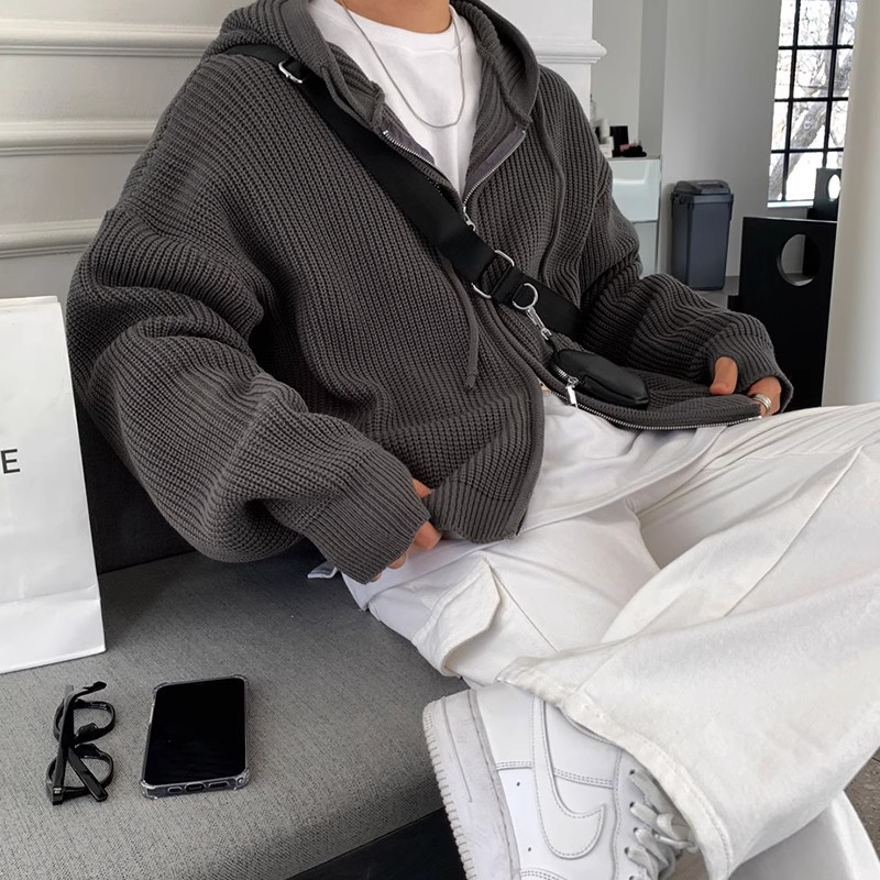Новая модная мужская однотонна – обзор и цена Men'S Fashion V Neck Sweater