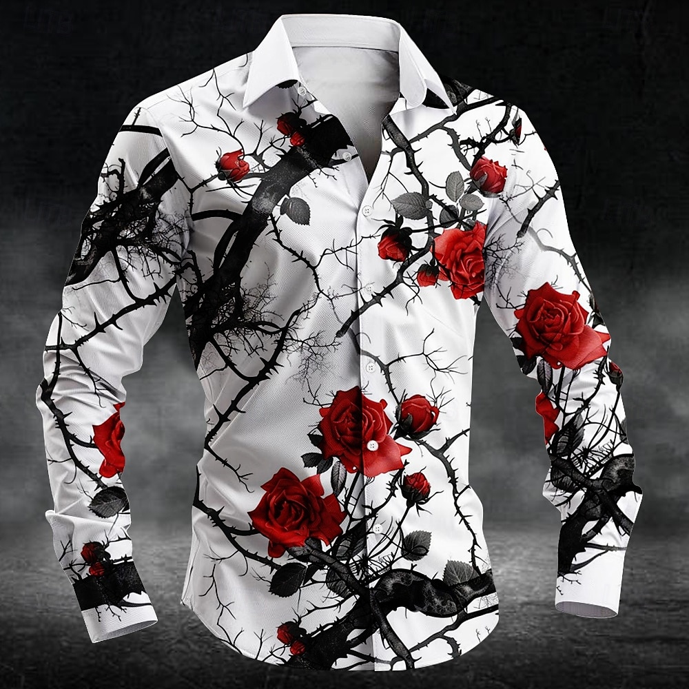 Модная мужская рубашка с 3D-пр – обзор и цена Men'S Fashion Course