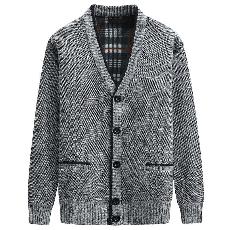 Новинка, мужской кардиган, Осе – обзор и цена Men'S Fashion V Neck Sweater