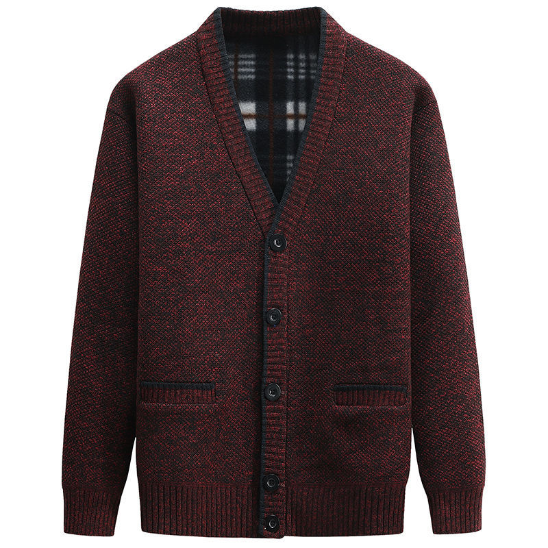 Новинка, мужской кардиган, Осе – обзор и цена Men'S Fashion V Neck Sweater
